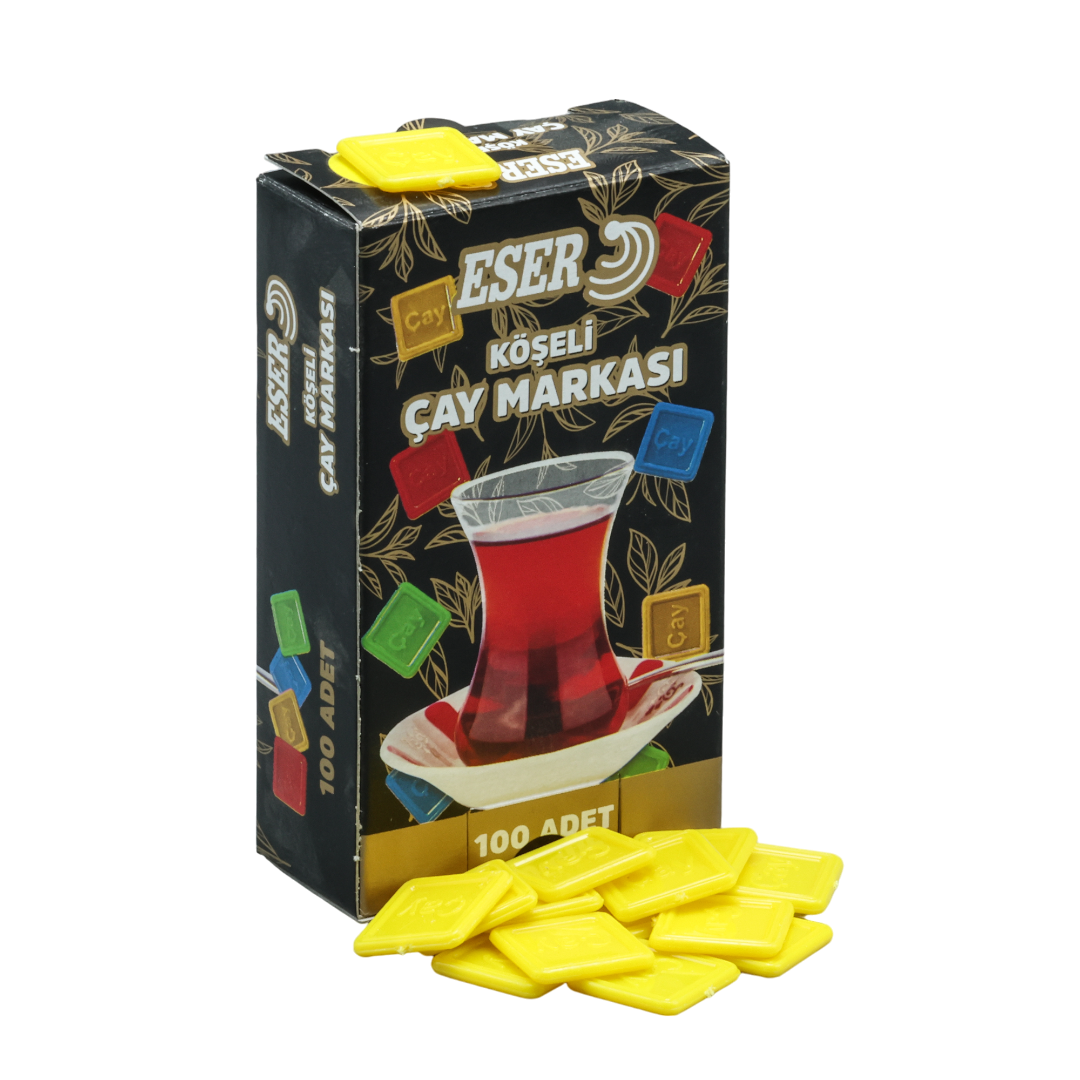 Çay Markası (Köşeli)